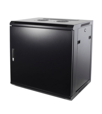 Armadio a muro 9U con anta in metallo 600x600x500 mm (LxPxA)