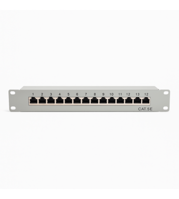 Patch panel Cat5 da 10 pollici a 12 porte STP