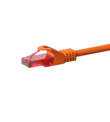 Cavo patch UTP CAT6 da 5 m, arancione - 100% rame