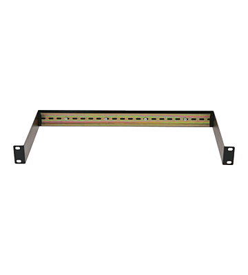 Guida DIN 1U per rack da 19 pollici