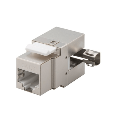 Connettore Keystone CAT6 STP - Angolato senza attrezzi