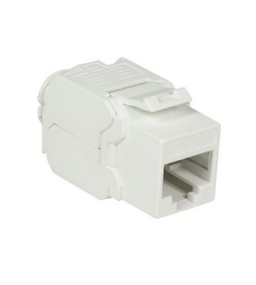 Connettore Keystone CAT6a UTP - Senza attrezzi - Bianco