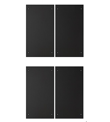 Set di pannelli laterali per data center, per armadi rack da 42U, profondità 1200 mm.