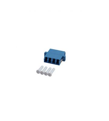 Accoppiamento monomodale 4 vie LC-LC quad blu