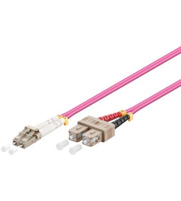 Cavo in fibra ottica LC-SC OM4 20 m