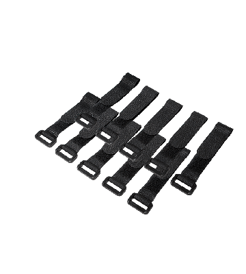 Cinghia a cavo - nera - 10 pezzi