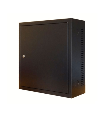 Armadio a muro 3U con anta in metallo profonda 185 mm
