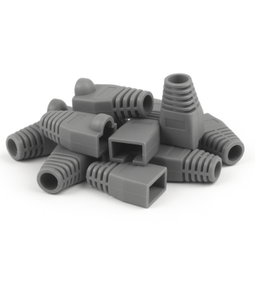 DANICOM Trave portacavi RJ45 Grigio - 10 pezzi