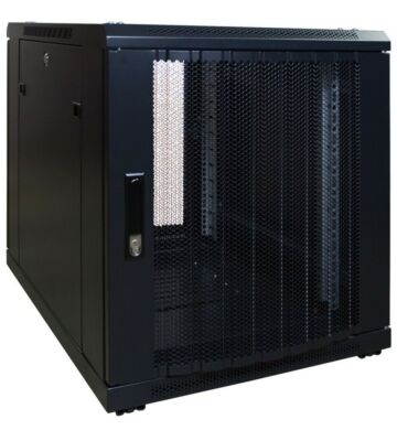 Armadio server mini 12U con sportello perforato 600x600x720 mm (LxPxA)