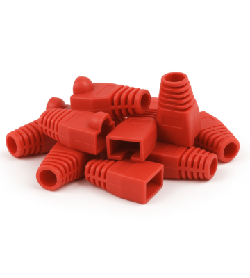 DANICOM Trave portacavi RJ45 Rossa - 10 pezzi