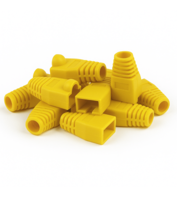 DANICOM Cavo RJ45 a traliccio giallo - 10 pezzi