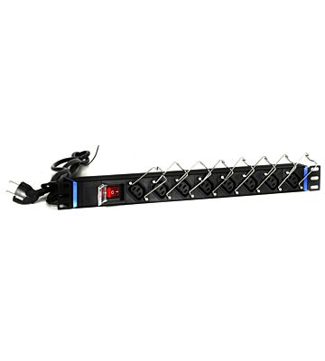 Multipresa C13 a 8 prese da 19 pollici