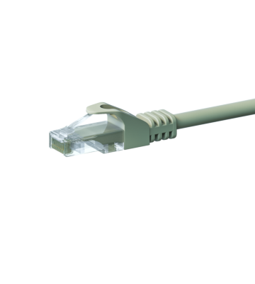 Cavo patch UTP CAT5e da 15 m, grigio - 100% rame