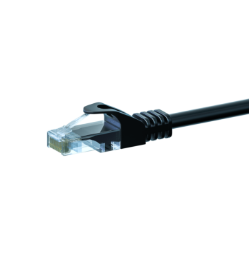  Cavo patch UTP CAT5e 20 m nero - 100% rame