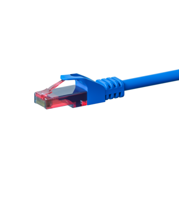 Cavo patch UTP CAT6 da 0,15 m blu - 100% rame