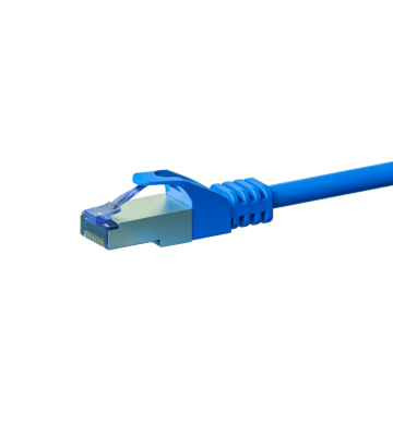 Cavo patch CAT6a S/FTP (PIMF) da 10 m, blu.
