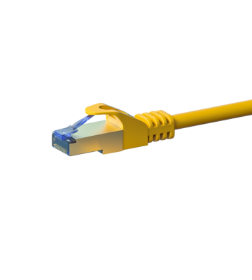 Cavo patch CAT6a S/FTP (PIMF) da 1 m, giallo.