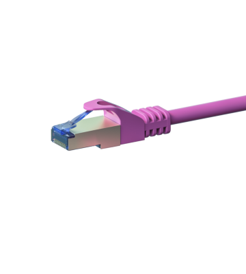 Cavo patch CAT6a S/FTP (PIMF) da 10 m, rosa