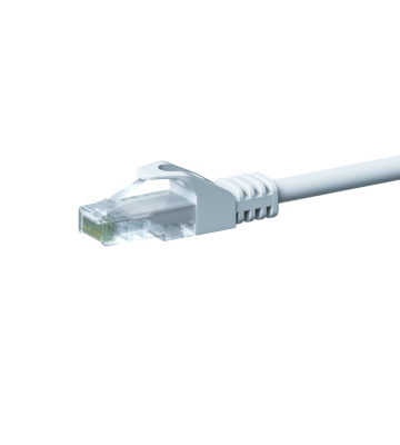 Cavo patch CAT5e UTP da 1 m bianco - CCA