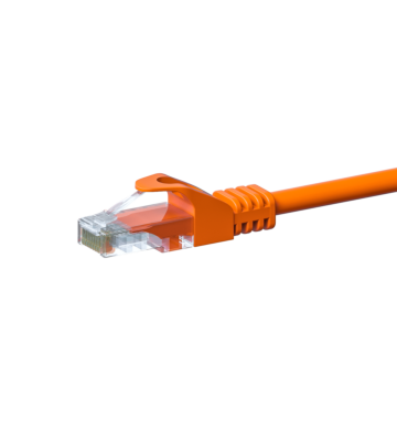 Cavo patch CAT5e UTP 0,50 m arancione - CCA