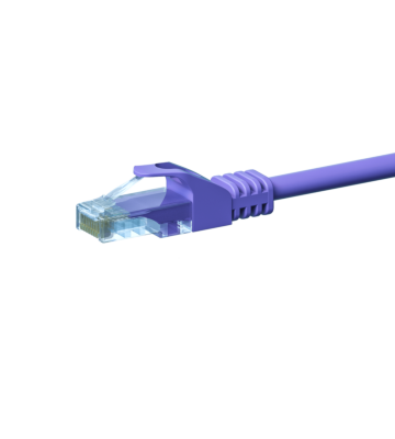 Cavo patch CAT5e UTP 3 m viola - CCA