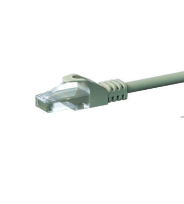 Cavo patch CAT6 UTP 1m grigio - CCA