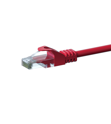 Cavo patch CAT6 UTP 0,50 m rosso - CCA