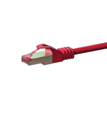 Cavo patch CAT6 S/FTP (PIMF) da 0,50 m, rosso. 