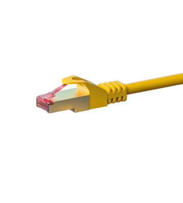 Cavo patch CAT6 S/FTP (PIMF) da 0,50 m, giallo. 
