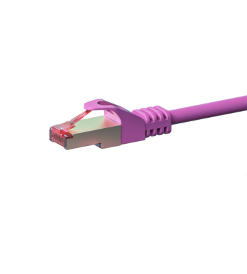 Cavo patch CAT6 S/FTP (PIMF) da 0,50 m, rosa. 