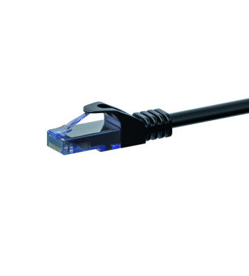 Cavo patch UTP CAT6a da 1,50 m, nero - 100% rame