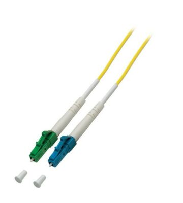Cavo in fibra ottica simplex OS2 LC/APC-LC 1 m