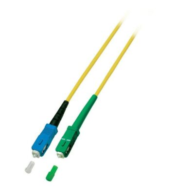 Cavo in fibra ottica simplex OS2 SC/APC-SC 20 m