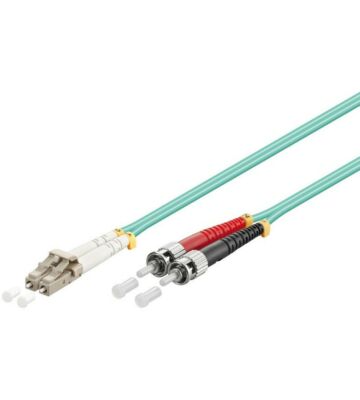 Cavo in fibra ottica LC-ST OM3 0,50 m