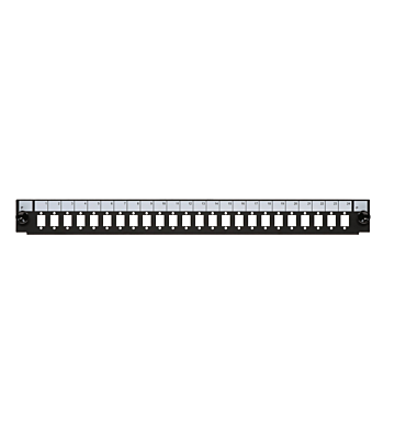 Frontale LC/SC/E2000 a 24 porte adatto per vassoio universale in fibra