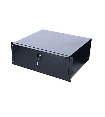 Cassetto metallico con serratura da 19 pollici - 4U