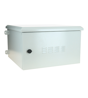 Armadio a muro per esterni 6U IP55 - 600x600x368 mm (LxPxA)