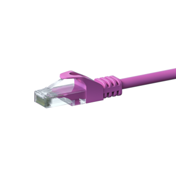 Cavo patch CAT6 UTP 2m rosa - CCA