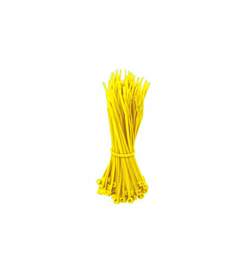 Fascette per cavi gialle da 280 mm - 100 pezzi