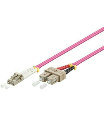 Cavo in fibra ottica LC-SC OM4 15 m