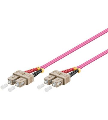 Cavo in fibra ottica SC-SC OM4 1 m