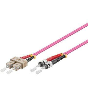 Cavo in fibra ottica SC-ST OM4 1 m