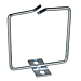 Morsetto per cavi 80 x 80 mm