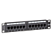 Patch panel CAT6 UTP da 10 pollici - 12 porte