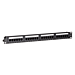 Patch panel CAT6 UTP - 24 porte