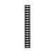 Canalina portacavi verticale 18U - larghezza 30 cm