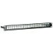 Patch panel STP per Keystone - 24 porte