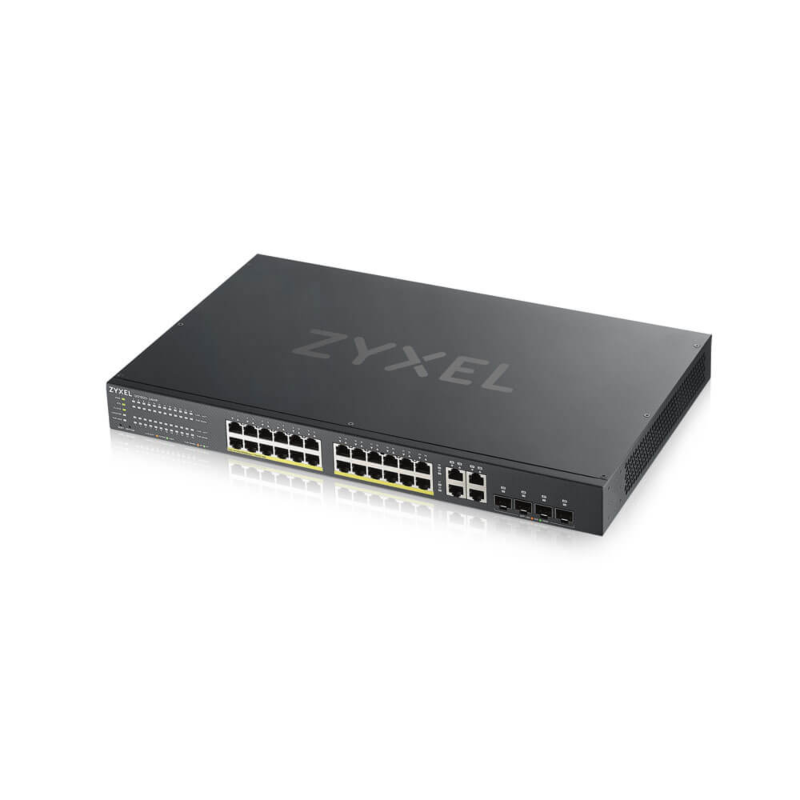 Switch PoE+ gestito intelligente Zyxel GS1920 a 24 porte