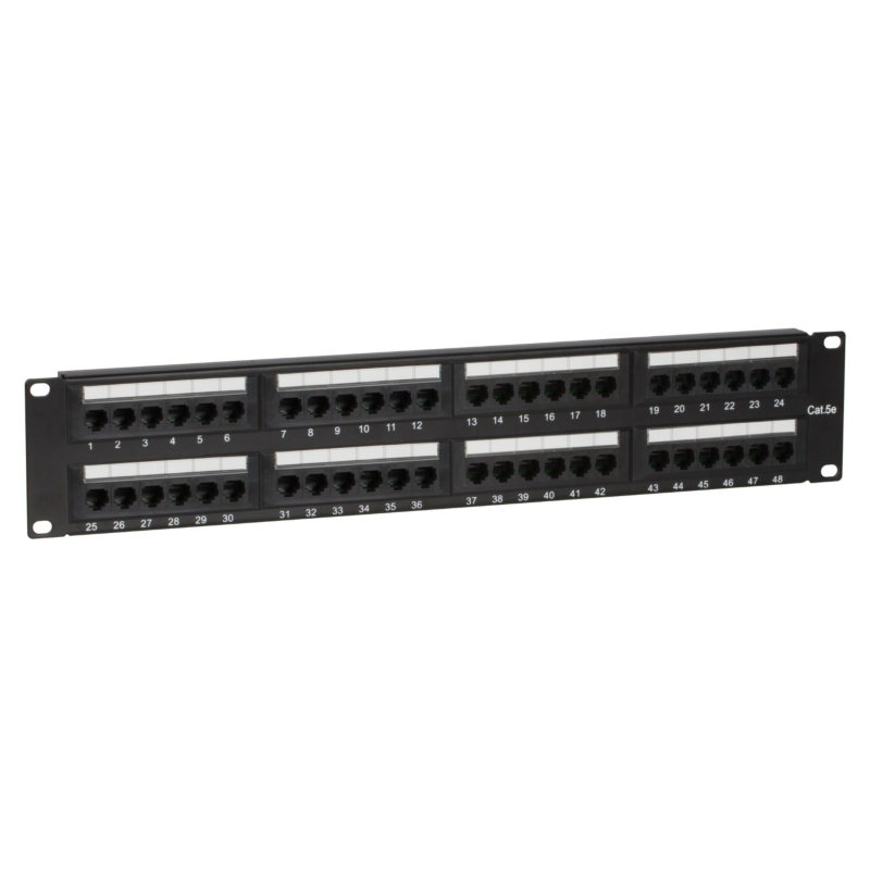 Pannello di permutazione CAT5e UTP - 48 porte