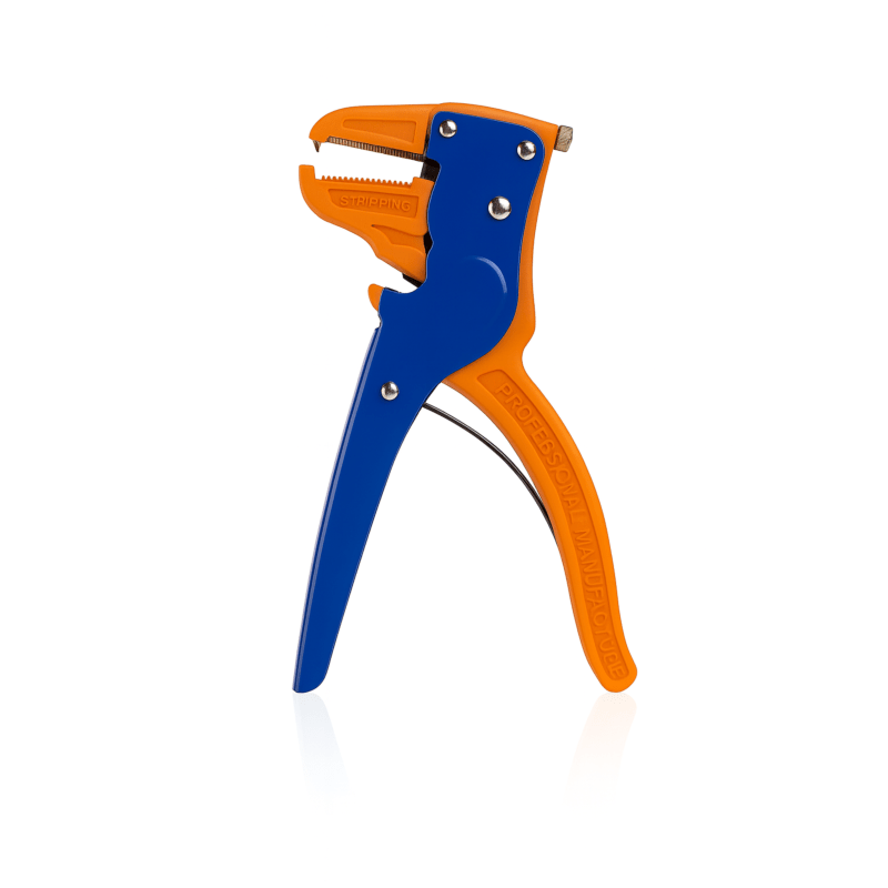 Pinza crimpatrice per cavi RJ11 e RJ45, con tester per cavi integrato.